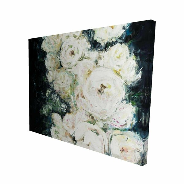 Fondo 16 x 20 in. Garden Roses-Print on Canvas FO2790942